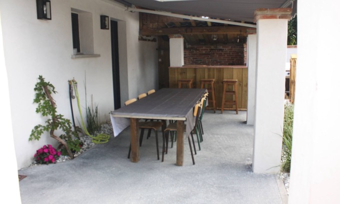 Linxe Apartamento | casa antigua de alquiler con encanto de las Landas de 1817 Landes ocean beach Lago piscina