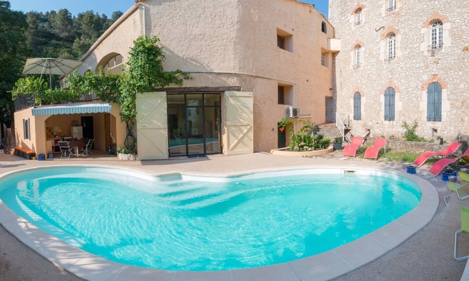 Ventabren Casa | Residencia con encanto 5 chb frente al río cerca de Aix Marsella Piscina Parque