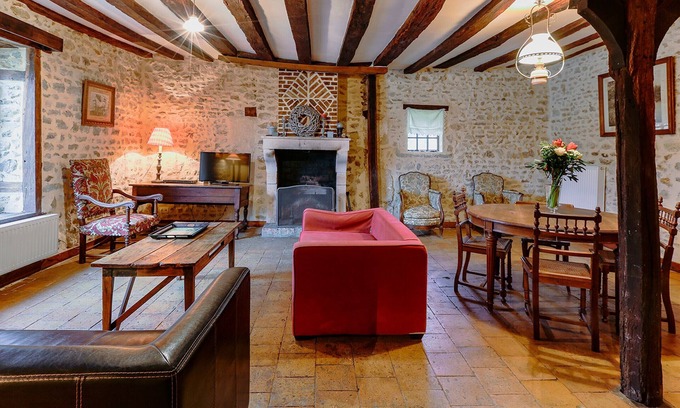 Crucheray Cabaña | Casa independiente restaurada con jardín y terraza, cerca de Vendôme, admite mascotas
