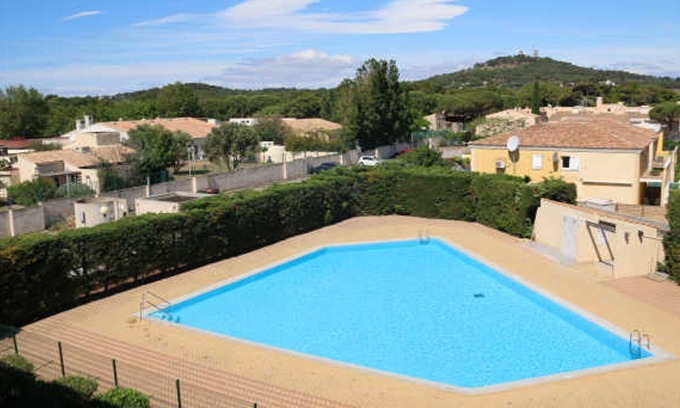 Naturist Village Apartamento | Estudio con Aire Acondicionado, Piscina y Terraza - Agde