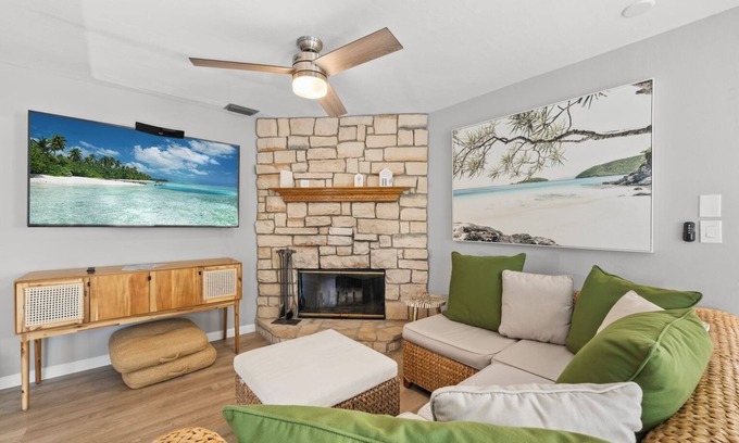 Sanibel Casa | Charming Sanibel Island Duplex with Golf Cart, Pool, and Beach Gear!