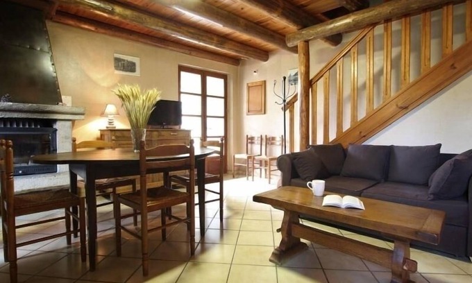 Ceaux-d'Allegre Cabaña | Casa rural con terraza cubierta y terreno cerca de Allègre