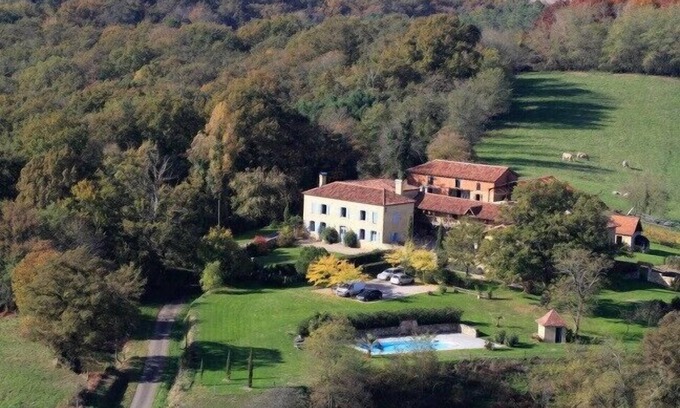 Miramont-Sensacq Casa | Casa tranquila, 4 personas, piscina, sudoeste, amarra, campagnendes