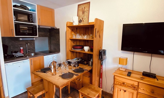 Saint-Jean-dʼAulps Apartamento | Charming studio in the mountains