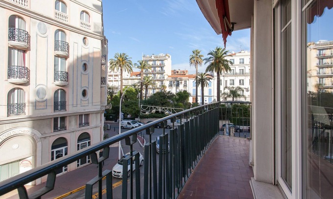 Cannes City Centre Apartamento | encantador centro de estudio Croisette de Cannes frente al mar