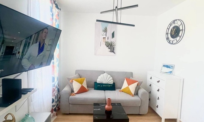 Deauville City Centre Apartamento | Charming studio in the heart of Deauville, 500m from the beach