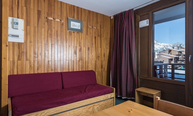 Val Claret Apartamento | Estudio en el corazón de la estación · Cerca de las pistas · Balcón