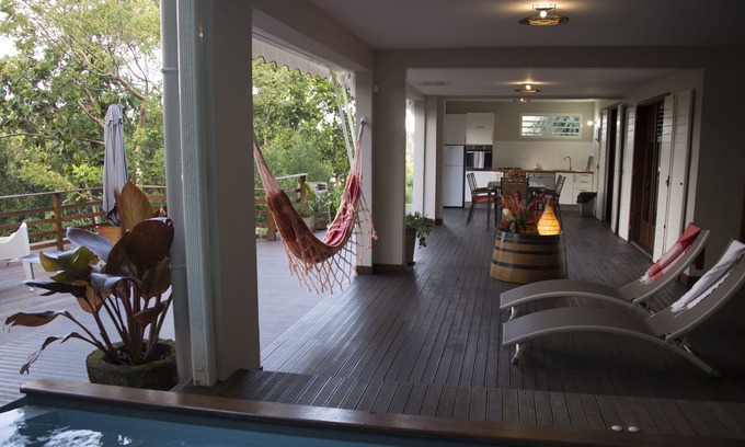 Le Moule Cabaña | Siguiendo el encanto, spa privado, verdes, 4 personas