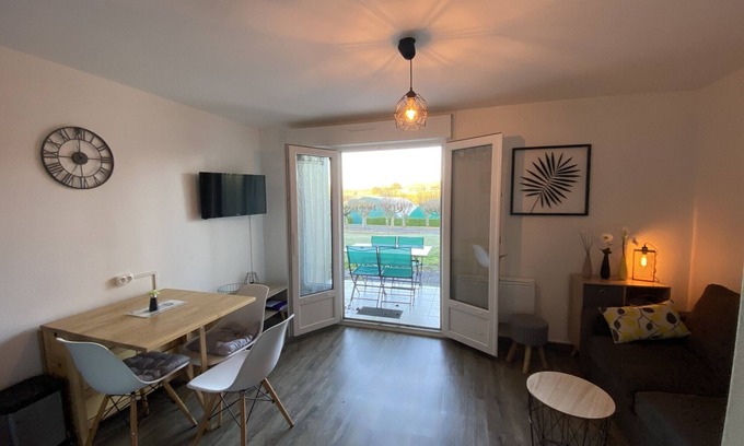 La Roche-Posay Apartamento | Encantador T2 con terraza cerca de Thermes du Connétable, Wi-Fi, lavavajillas