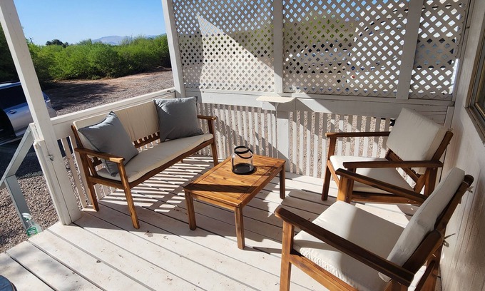 Duncan Cabina | Charming tiny home with AC in Duncan - perfect for a cozy getaway