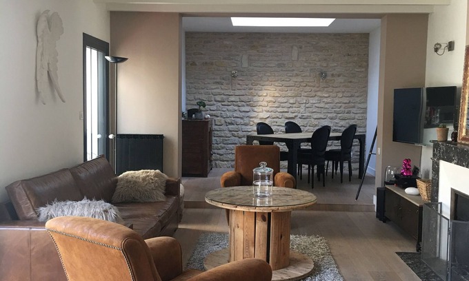 La Rochelle Casa | Charming Townhouse of 130 m2 With Patio of 40m2 - 10 min Walk From the Center