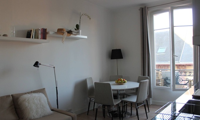 Houlgate Apartamento | Encantador de dos habitaciones reformado a 50 metros del mar