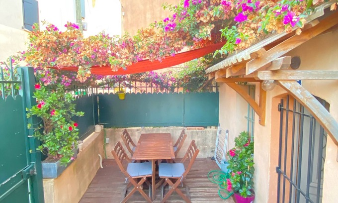 Six-Fours-les-Plages Casa | encantadora casa de pueblo de 80 m2