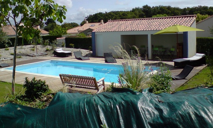 Pornic Villa | Encantadora villa, piscina climatizada, wifi Pornic, Loire Atlantique Vendee