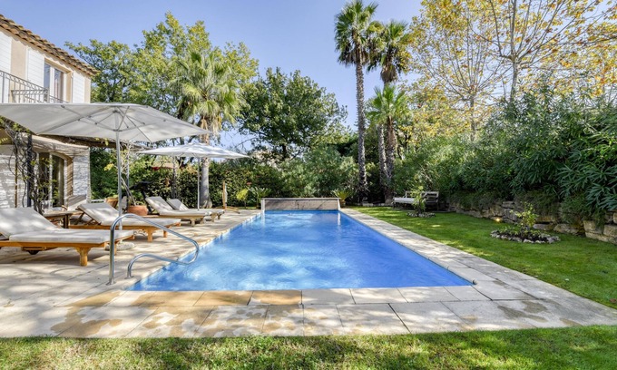 Cote d'Azur- French Riviera Casa | Chalet con Encanto en un patrimonio protegido, hermosa piscina privada