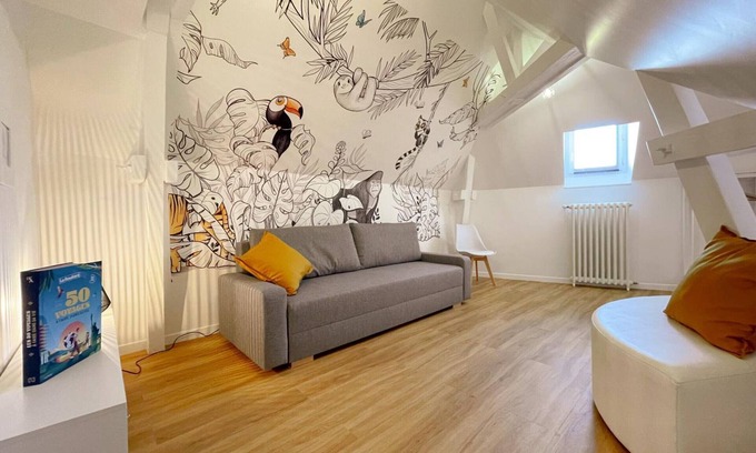 Noyers-sur-Cher Cabaña | Gîte rénové tout inclus, 8 pers., jardin, terrasse, proche zoo et Châteaux, cœur de village