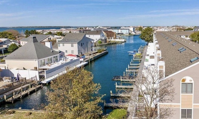 North Ocean City Casa | Charming Waterfront Retreat with pool & short stroll to beach!
