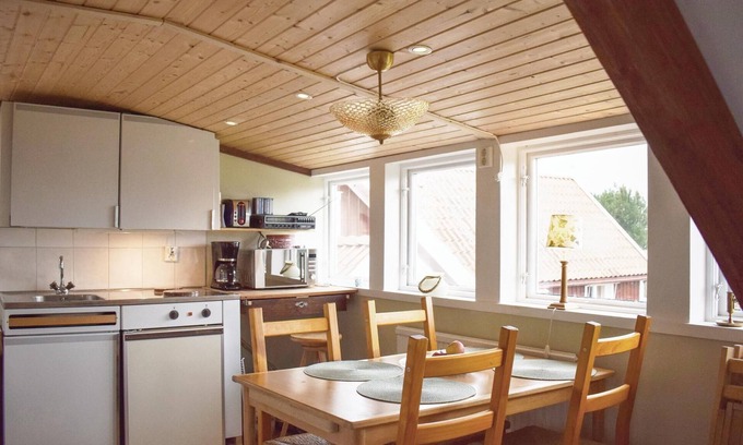 Harplinge Casa | Charmingly furnished vacation home where you live high up and with a completely open floor plan.
