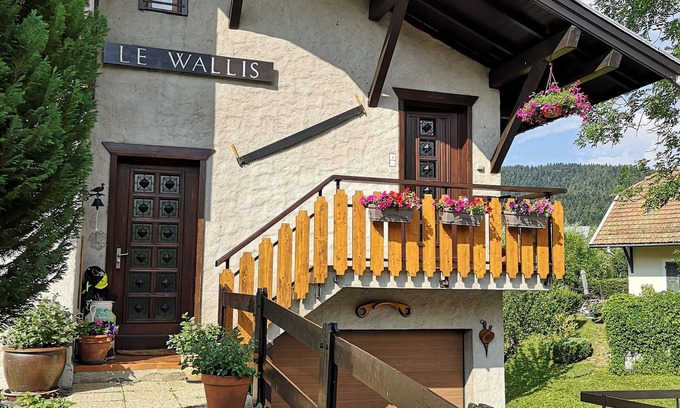 Le Sappey-en-Chartreuse Apartamento | Parque Natural Chartreuse: ¡nido acogedor al comienzo de las rutas de senderismo!