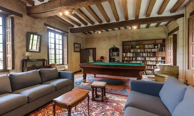 Villiers-au-Bouin Villa | Realeza en un castillo del Valle del Loira