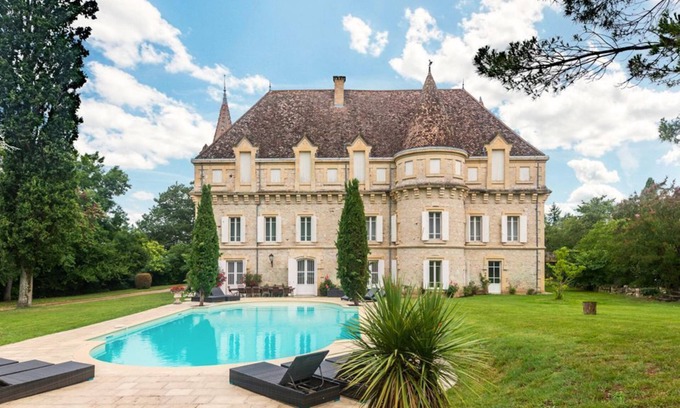 Castelsagrat Otro | Chateau Quercy - Siete Habitaciones , Capacidad 15