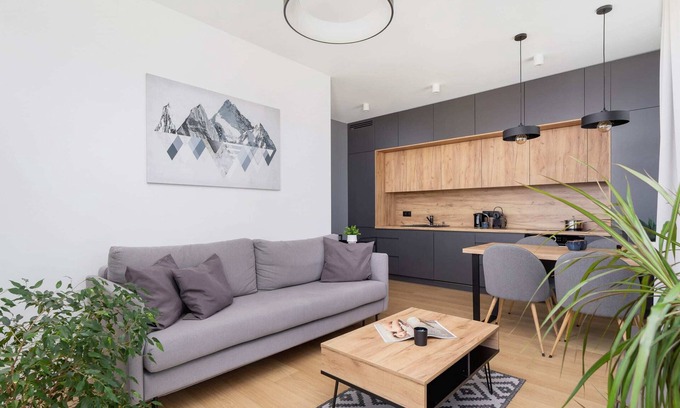 Pradnik Bialy Apartamento | Chełmońskiego 102C | Modern Studio | Parking