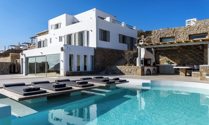 Ornos Villa | Chef included by Fantasia Villas: Villa Nerovino