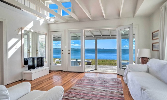 Rock Point Cabaña | Chesapeake Bay Vacation Rental w/ Boat Dock!