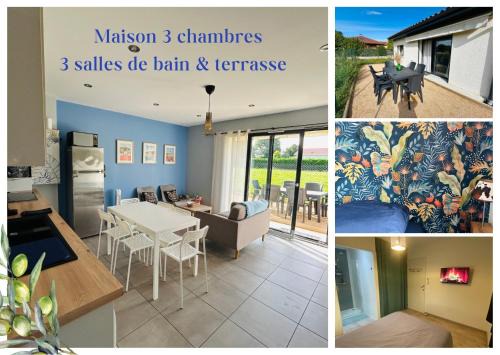 Les Echets Apartamento | Chez M&S - Maison 3 chambres et 3 salles de bain