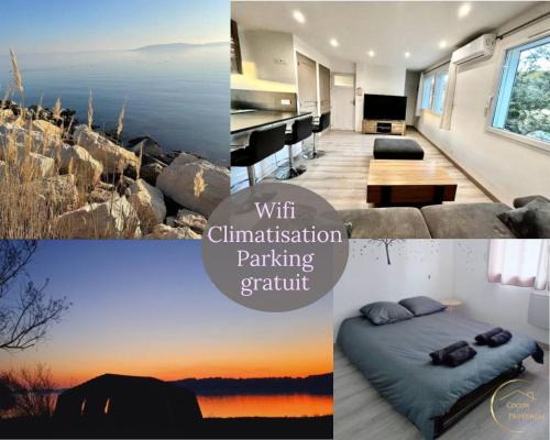 Saint-Chamas Apartamento | Chez Nico - 100 m plages - clim - jardin - parking - Quartier calme