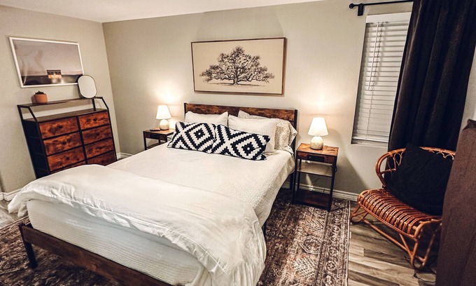 Springtown Apartamento | Chic 1-bedroom apartment in Springtown, TX with AC, WiFi