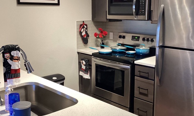 George Bush Park/Eldridge Apartamento | Chic 1-bedroom apartment with WiFi, AC in phenomenal Richmond