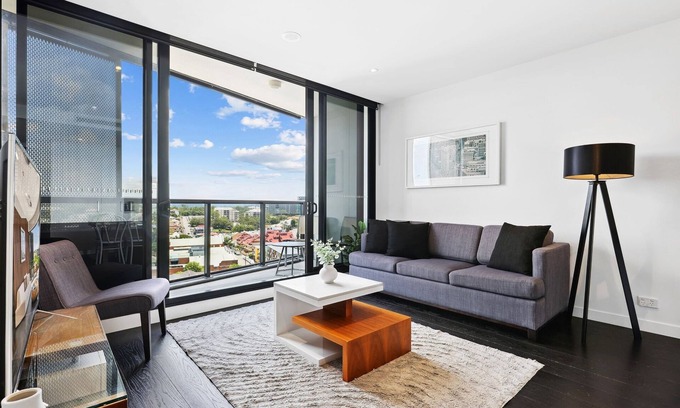 Fortitude Valley Apartamento | Chic 1-Bedroom Apartment with Pool and Gym