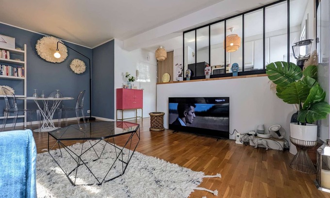 Asnieres-sur-Seine Apartamento | Chic and comfortable apartment with parking