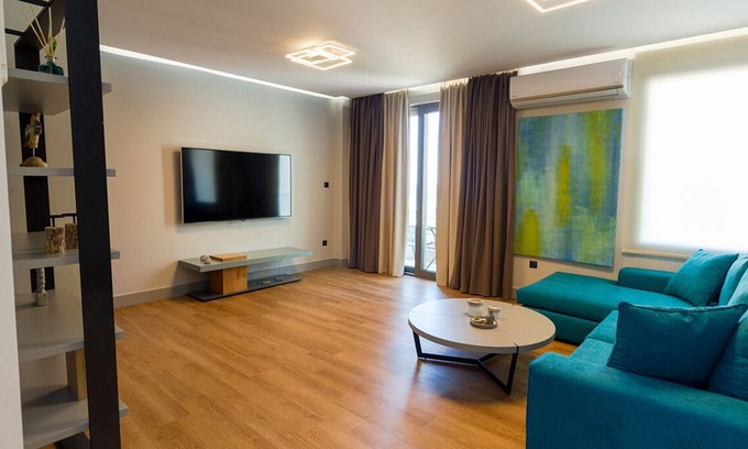 Heraklion Casa | Loft elegante y minimalista con vista al mar