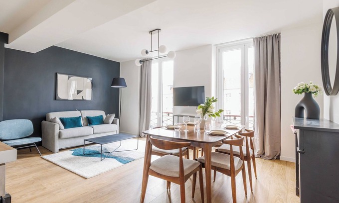 Notre-Dame-des-Champs Apartamento | Apartamento elegante - 2BR/6P - Jardin du Luxemburgo