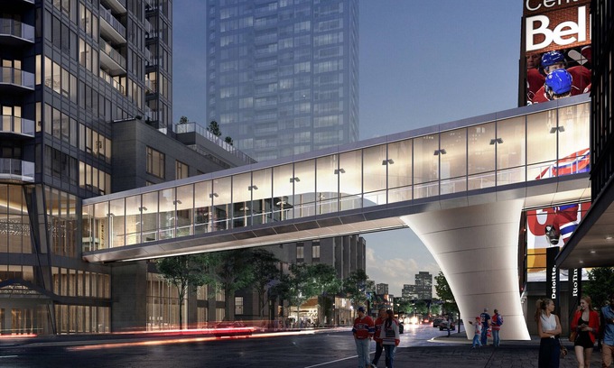 Downtown Montreal Condominio | Chic Condo w/ Skybridge to Bell Centre & Underground City Access