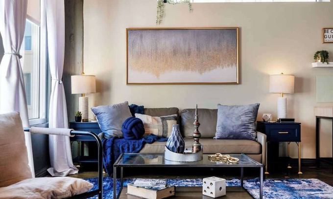Downtown Dallas Apartamento | Chic Downtown Industrial loft