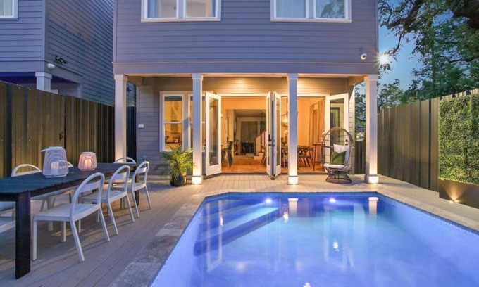 Saint Claude Casa | Chic, Marigny Home | Heated Pool