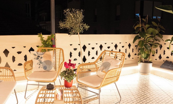 Campoamor Apartamento | Ático chic en un edificio exclusivo de solo dos plantas el centro de Alicante.