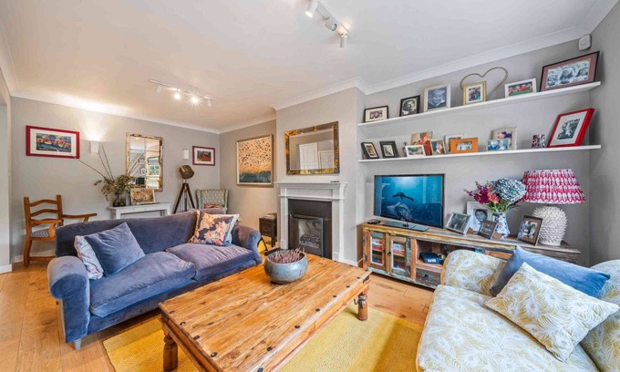 Wimbledon Casa | Church Road - Cuatro Habitaciones Casa, Capacidad 8