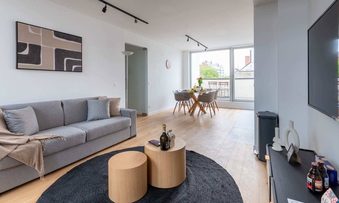 Ukkel Apartamento | Churchill VII - Una Habitación Piso, Capacidad 4