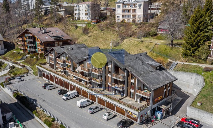 Leysin Apartamento | East peak A6 Apartamento de 2 ½ habitaciones aprox. 46m2 en un pequeño edificio tipo chalet, ubicado en