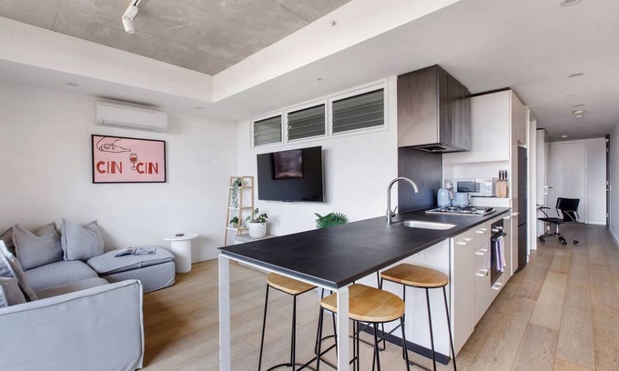 Richmond Apartamento | Cin Cin Richmond Retreat Near MCG and Eateries