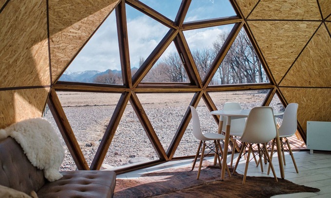 Uspallata Cabina | Cinco Cumbres luxury Camp & Eco Lodge