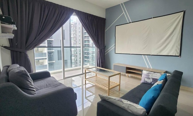 Shah Alam Apartamento | Cinema Blue Ocean 3 bedroom house kids water park