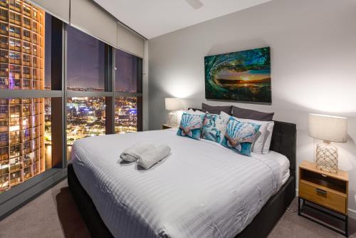 Brisbane Central Business District Apartamento | City Beach Brisbane Queens Wharf -Spectacular River Views - Sleeps 6