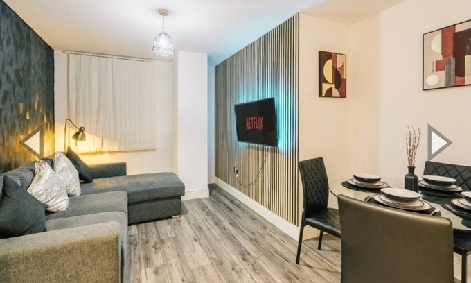 Sheffield Apartamento | City centre gem: Luxe 1 bed flat