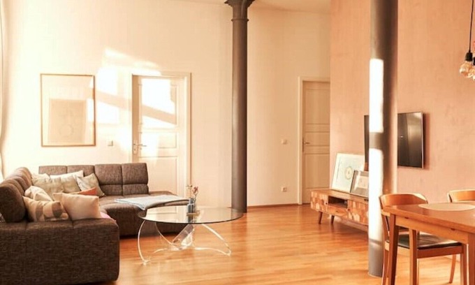 Zentrum-Ost Apartamento | Cityloft - Zentrum 100qm 3-raum Parkplatz Netflix