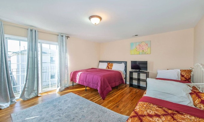 Ironbound District Apartamento | Spacious 3 Bedroom Apartment Mins to EWR and NYC